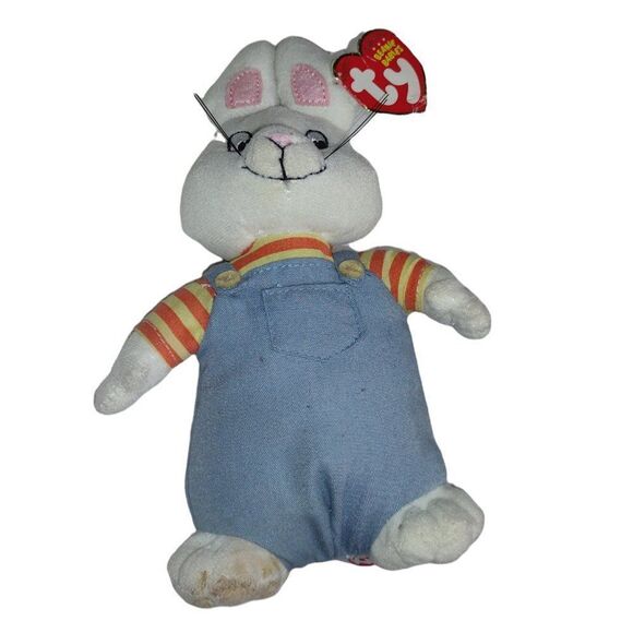 TY Beanie Baby MAX the Rabbit from Nickelodeon’s TV Show Max & Ruby 7" Tall 2011 - Picture 1 of 8